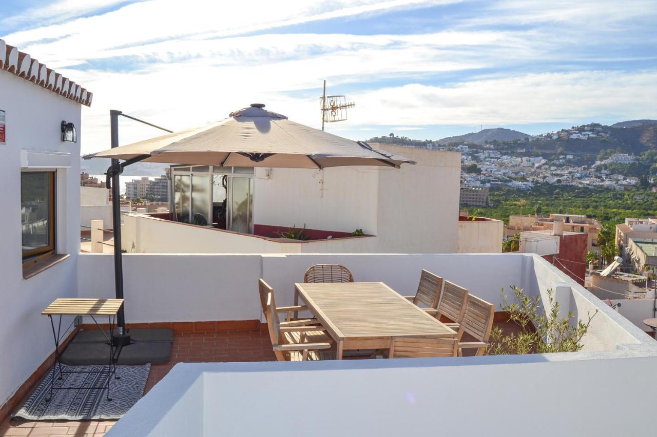 Casa Tipica Y Terraza, Maison Andalouse, Typical House With Rooftop Almuñécar المظهر الخارجي الصورة